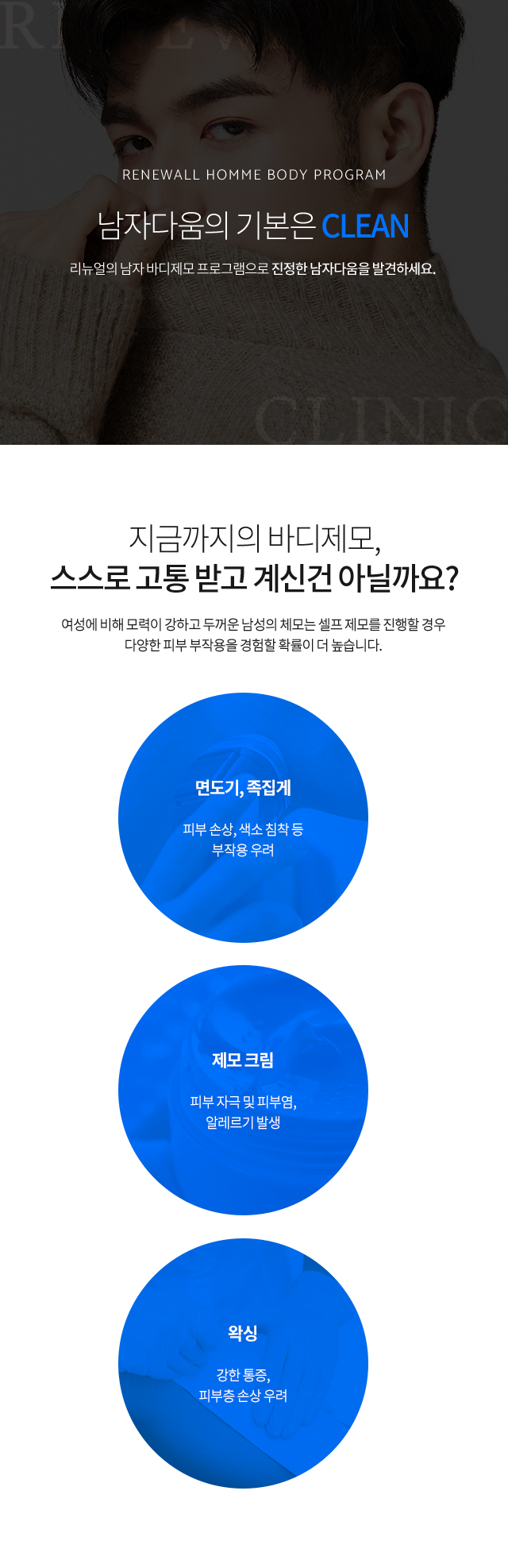 남자제모